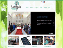 Tablet Screenshot of aldersgateum.org
